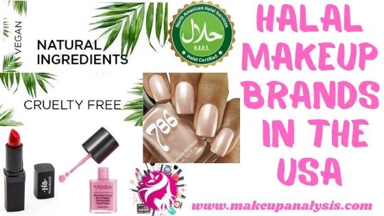 Halal makeup brands in the USA