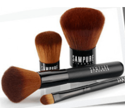 Makeup brushes from Sampure